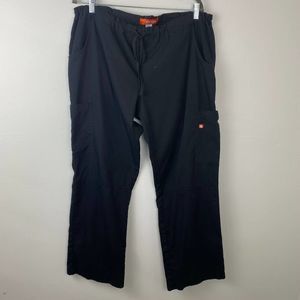 Orange Standard, Black scrub pants
